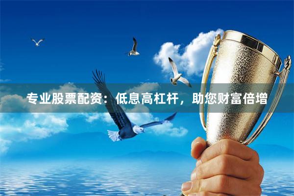 专业股票配资：低息高杠杆，助您财富倍增